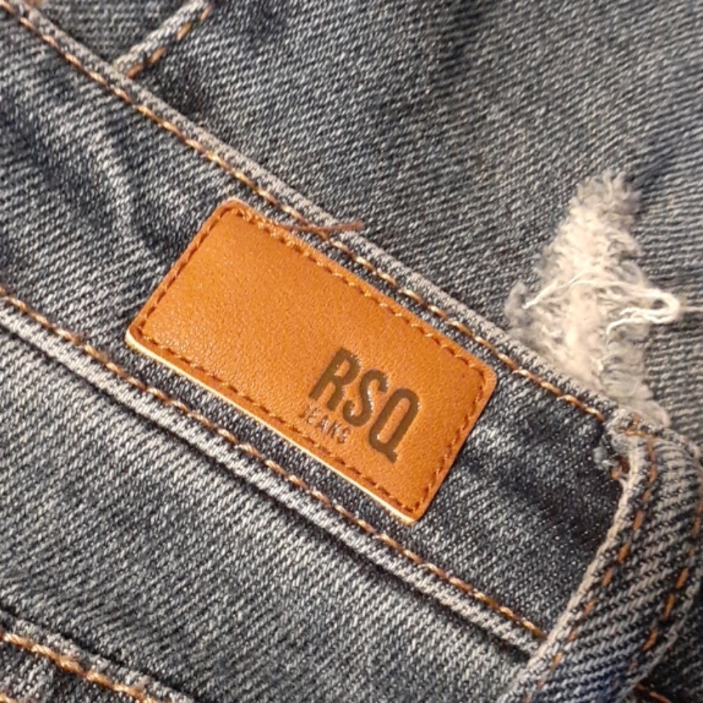 Rsq girls high rise skinny Jean's size 7 / 28 - Picture 5 of 5